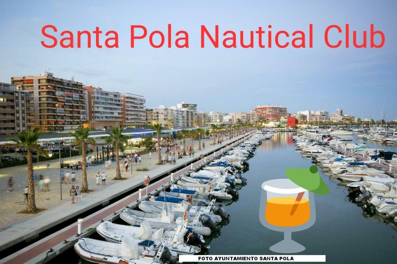 Playa 500M Y Centro Pueblo 600M, Piscina, 4 Clim, 2 Parkings Διαμέρισμα Santa Pola Εξωτερικό φωτογραφία