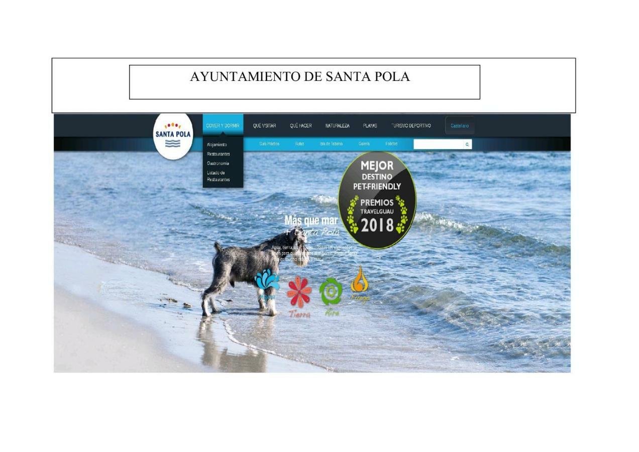 Playa 500M Y Centro Pueblo 600M, Piscina, 4 Clim, 2 Parkings Διαμέρισμα Santa Pola Εξωτερικό φωτογραφία