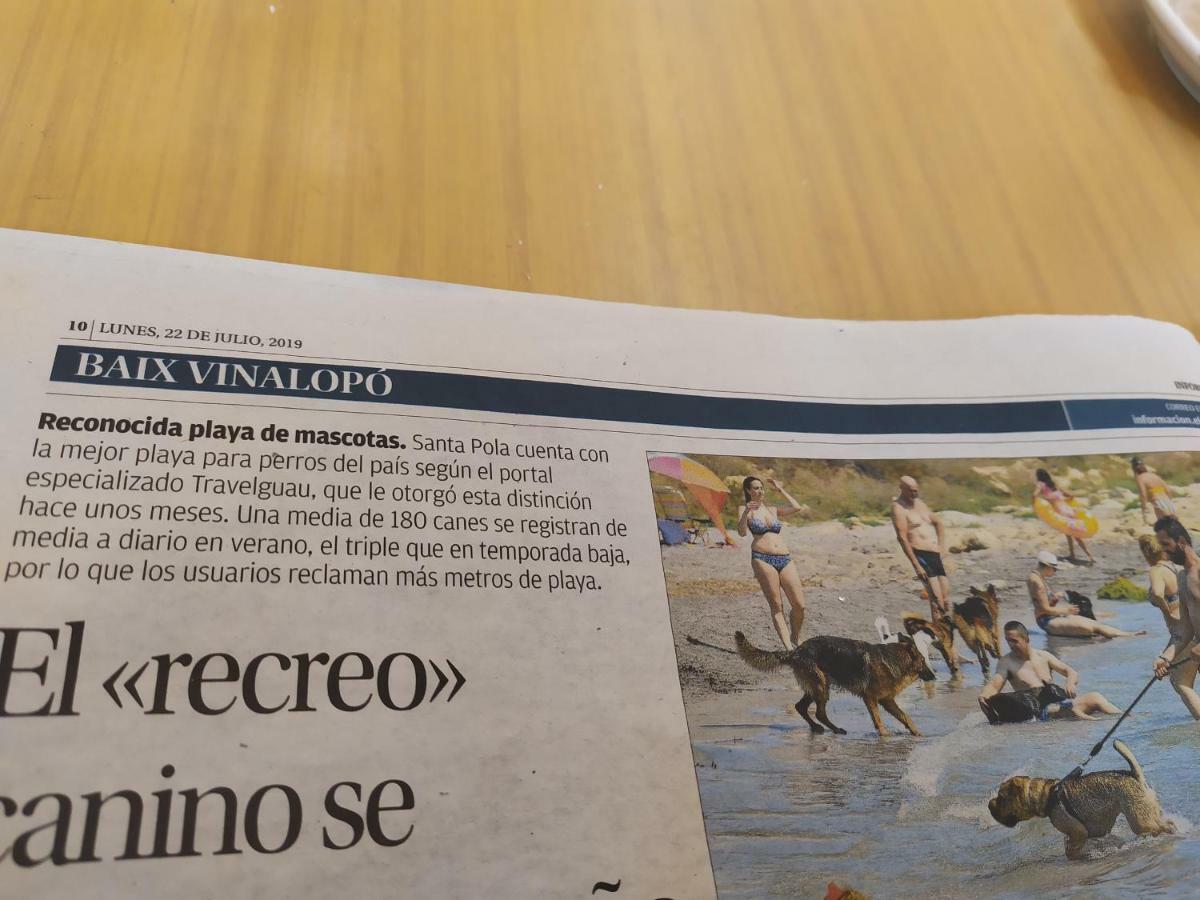 Playa 500M Y Centro Pueblo 600M, Piscina, 4 Clim, 2 Parkings Διαμέρισμα Santa Pola Εξωτερικό φωτογραφία